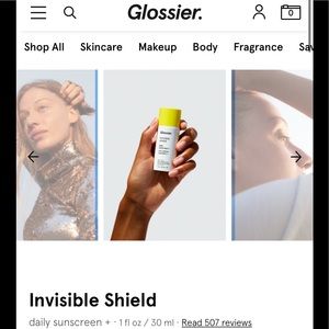 Glossier - Invisible Sunscreen